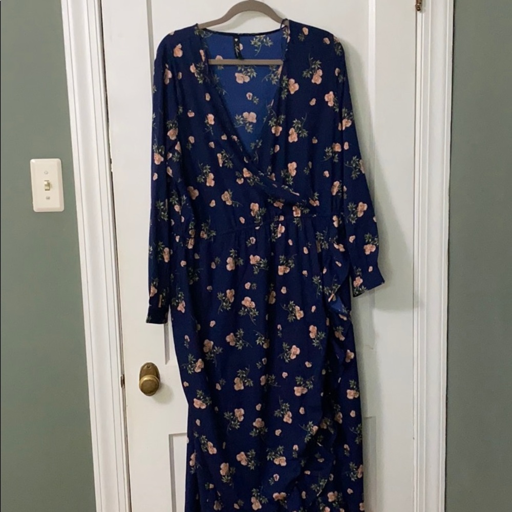 Faux wrap dress from ASOS